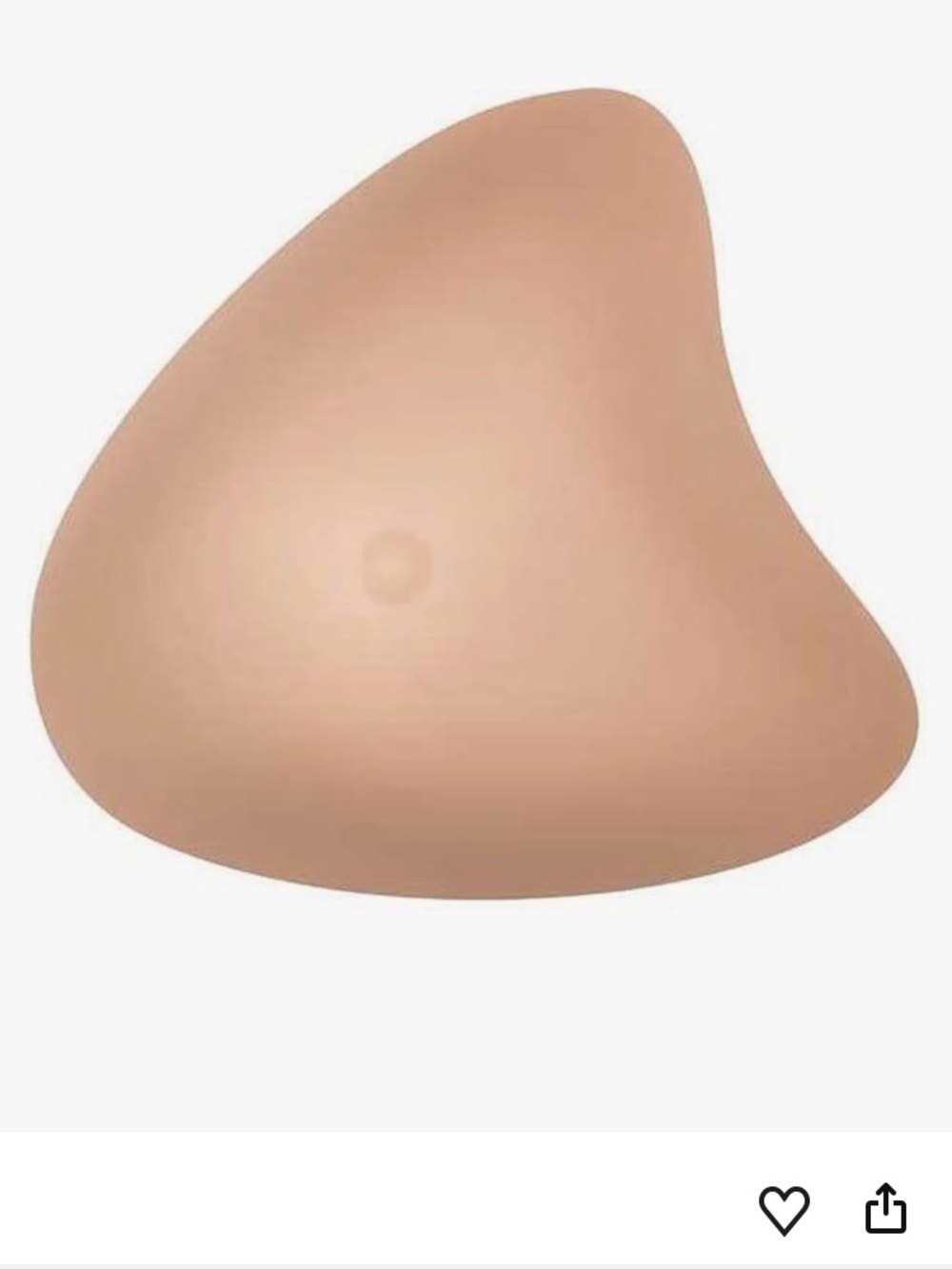 Amoena Nude/Tan Prosthetic Breast Form